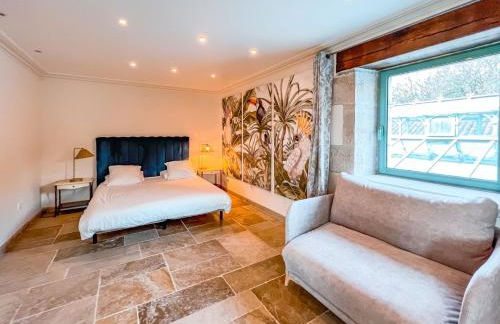 Mas des Sylves - Piscine intérieure chauffée - Parc de 100 hectares - Foto 8