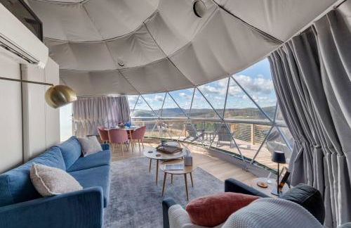 'The Bear Dome' with Barrel Hot Tub in Franklin - Foto 11