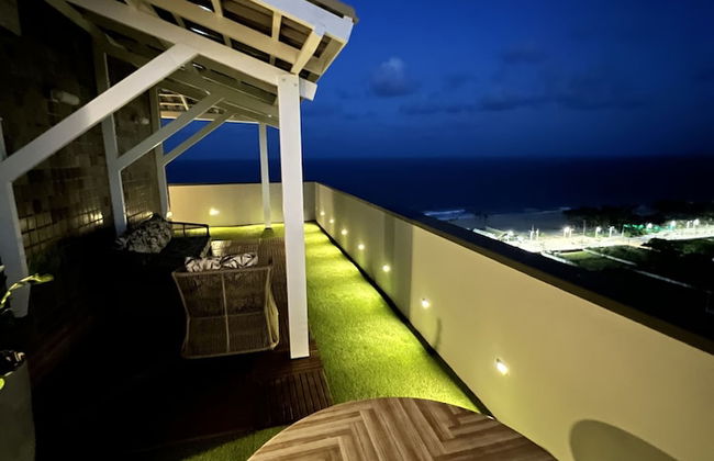 Cobertura vista mar com deck privativo - Foto 33