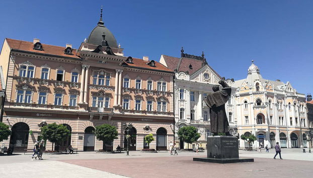 El edificio del Grand Hotel