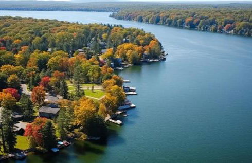 Whiskey Pines Retreat! Single Level Home, Outdoor Firepit, AC, BBQ! Sleeps 9 in Lake Harmony! - Foto 42