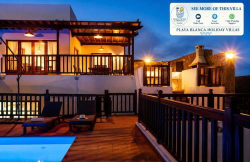 Villa Vista Reina - Luxury 6 Bedroom - Heated Pool- Views - Pool Table - Vista Lobos - Playa Blanca - Foto 5