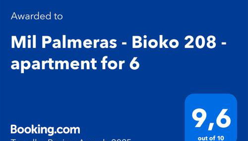 Mil Palmeras - Bioko 208 - apartment for 6 - Foto 5