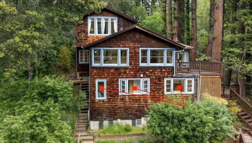 Gorgeous Garden-Level Guest Suite for a Comfortable Getaway Surrounded by Nature in Rio Nido, California - Foto 2