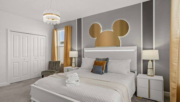 Disney Private Pool Hot Tub Game Room Themed Bedrooms. Book Now CG788 - Foto 4, Habitación
