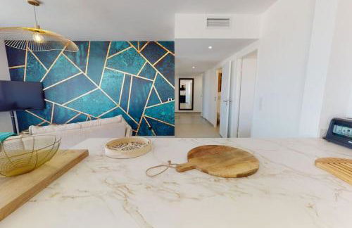 Spendide appartement tout confort, Résidence Archipel T4 en bord de plage, avec grande terrasse aménagée,spa et parking privé - Foto 15