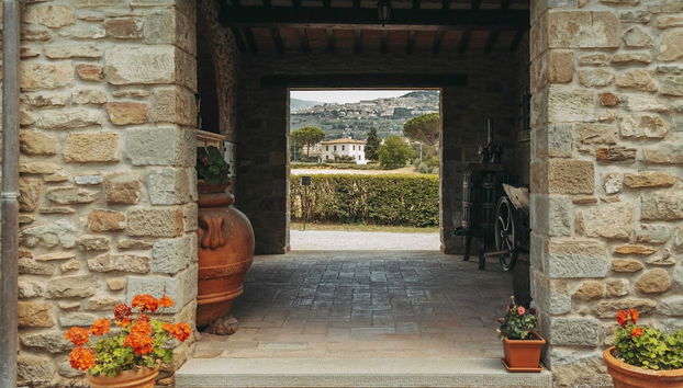 Beautiful Holiday Home With View Over Cortona in Beautiful Surroundings - Foto 2, Recepción