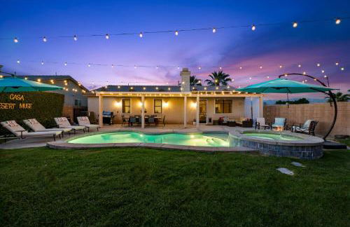 Casa Desert Muse with Heated Pool Spa Firepit Mini Golf and Games - Photo 24