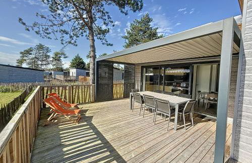 Chalet de Standing 6 Pers. à Jullouville - Piscine Chauffée, Plage à Proximité, Wi-Fi Inclus - FR-1-361-536 - Foto 18