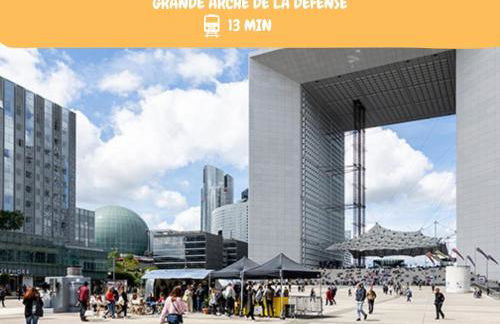 Le Bord de Seine 5min à pieds Gare Parking Privé Gratuit - Foto 29