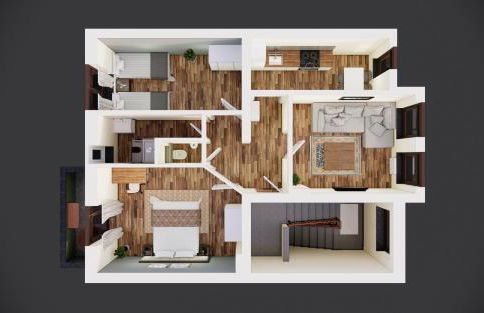 NEU Life&Work 2-4-Betten mit Stehschreibtisch am Uni-Klinikum - Foto 16