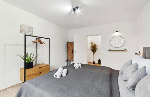 Stylisches Apartment, 2-5 Personen, Zentral, Nähe Messe - Foto 7