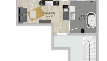 großes offenes Loft oder kleine gemütliche Wohnung mit oder ohne Balkon - Foto 3