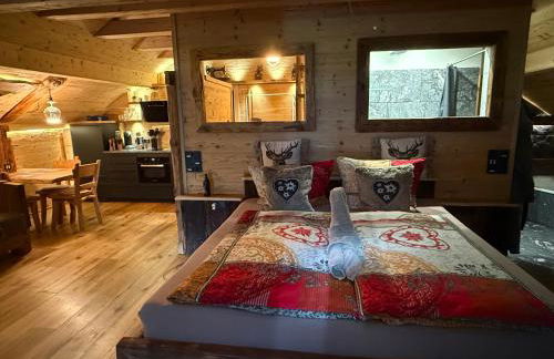 Bergromantik Ferienwohnung Charisma mit eigener Sauna, Whirlpool und Bergblick - Foto 14