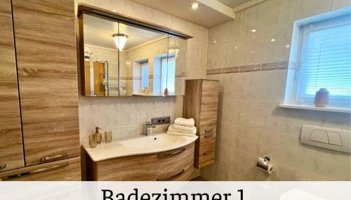 Ferienhaus Waldblick Heimbuchenthal - mit Kamin, Wintergarten und Terrasse - Foto 5, Shower