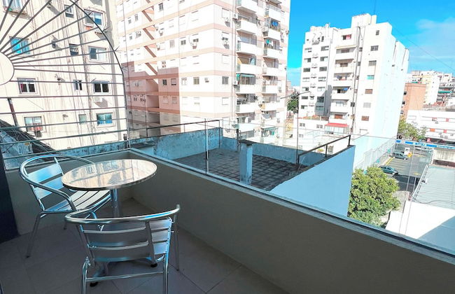 RentUp - Moderno monoambiente con balcón en Almagro - Photo 10