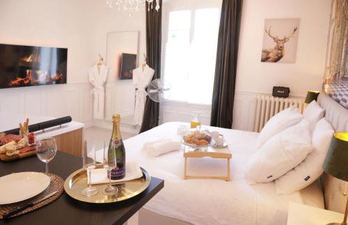 Le Gatsby - Cosy Flat - Jacuzzi - Senlis - Foto 12