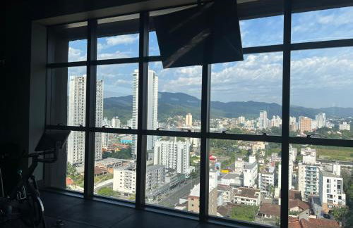 Loft de Luxo "Novo" no Coração de Blumenau a 10min a Pé da Vila Germânica - Foto 28