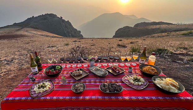 Enjoy a sunset picnic