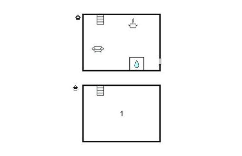 1 Bedroom Gorgeous Home In Vlaskovec - Foto 16