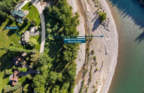 Lux Fly-Fishing Haven near Glacier Park - Hot Tub - Foto 31