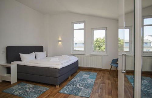 mit Meerblick und Balkon, strandnah, gratis Nutzung vom AHOI Erlebnisbad und Sauna in Sellin - Meeresblick FeWo 51 - Foto 18