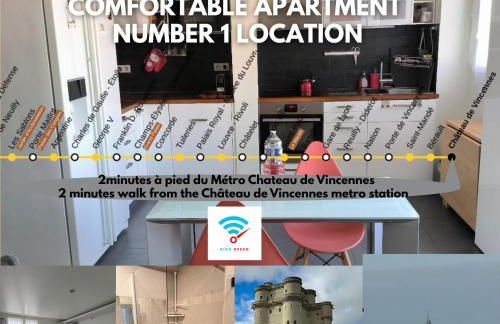 SWEET HOME 2 Idéalement situé CHÂTEAU DE VINCENNES - Foto 2