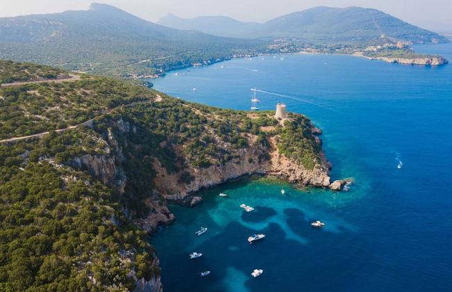 Snorkeling dans le parc naturel de Porto Conte - Photo 2