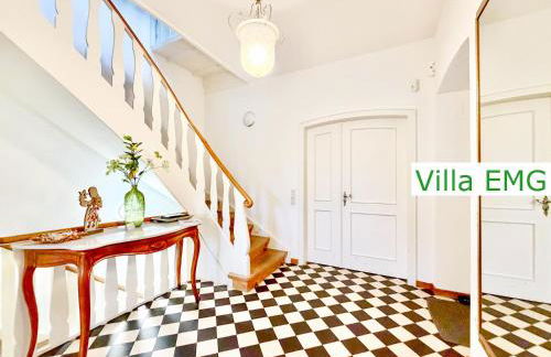 Villa EMG Ferienhaus in Alleinlage mit Privatsee Jacuzzi und Sauna für bis zu 22 Personen bei Osnabrück - Foto 63