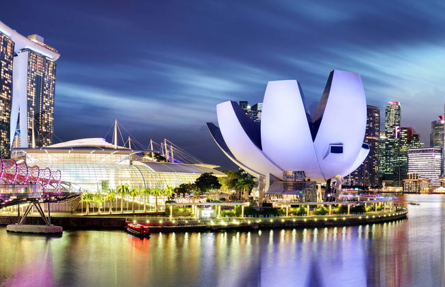 Visita serale di Marina Bay - Foto 1