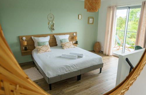 La Villa Perchée, Appartements Élégants, sauna Privé, sport, terrasses et Vue Panoramique, Parking protégé, proche PARIS - Foto 8