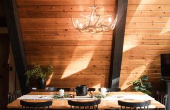 Cozy A-FrameKing BedSkiFire PitSchuss - Foto 48