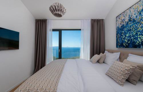 Villa Aristea with sea view, jacuzzi and infinity pool - Foto 43