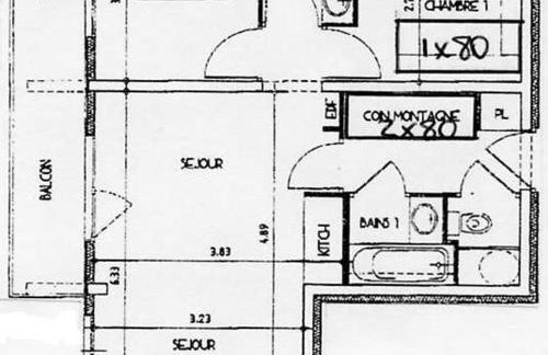 Appartement 3 pièces près des pistes avec balcon - Saint-Jean-d'Aulps - FR-1-573-105 - Foto 20