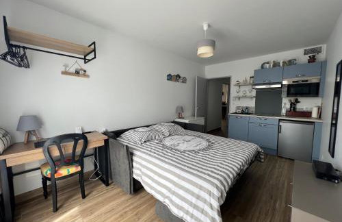 Studio tout confort climatisé avec jardinet, en centre bourg, proche plage, mer, La Rochelle et Chatelaillon - Foto 1