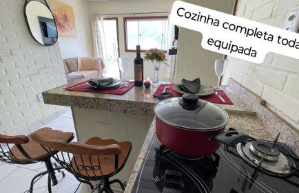 Flat com vista espetacular área central-cozinha completa-AR- 2 banheiros- casais - grupos ou familias ou empresas - Foto 15