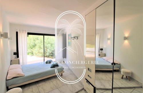 Villa l'Arbanaise vue mer piscine presqu'Ile Giens BY HC - Foto 35