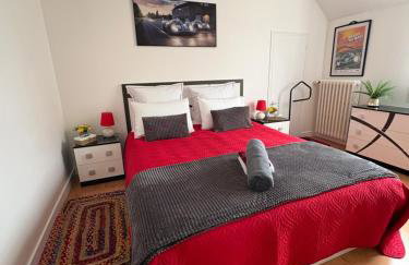 JARDINS DE MA-MANS Magnifique Maison Cosy pour 8 personnes Centre du Mans et 24 Heures PARKING Privé - Foto 31