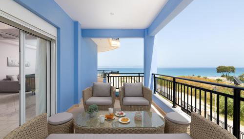 White&Blue Beachfront Luxury Suite - Foto 5