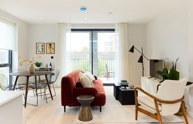 The Brondesbury Scenery - Bright 1bdr Flat With Balcony + Parking - Foto 1