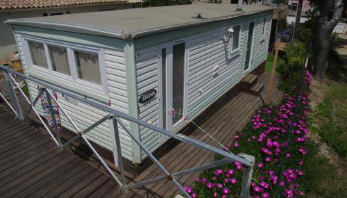 Mobil-home sur terrain privé bord de mer, parking privé - Foto 5