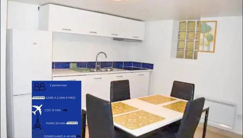 Appartement cosy à Arnouville - 34 m² avec vue jardin - Foto 4