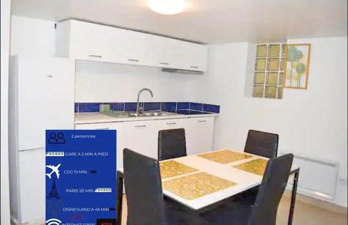 Appartement cosy à Arnouville - 34 m² avec vue jardin - Foto 4