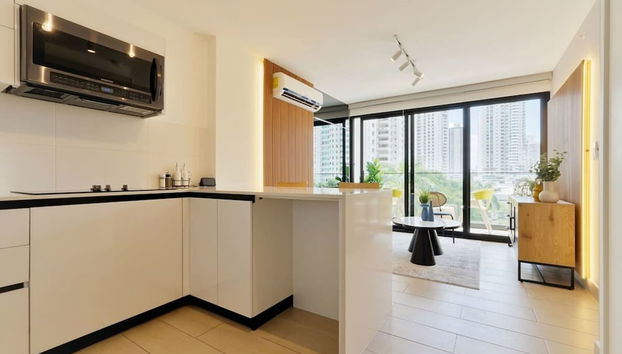 w Classy 1BR in San Francisco - Foto 5, Habitación