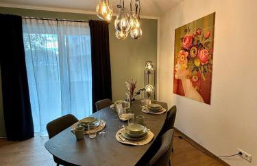 Klinik & Kurpark Parkplatz Barrierefreies Apartment Boxspringbett - Foto 9