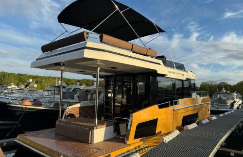 Yacht als Wohnung zu vermieten Hausboot direkt Tempelhofer Hafen - Foto 40