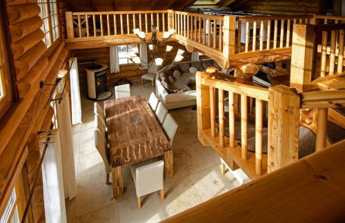 Luxus-Ferienhaus Blockhaus Chalet Nr 2 Toplage am Feldberg mit Sauna, Outdoor-Hottub, Kamin auf 1300m üM - Foto 34