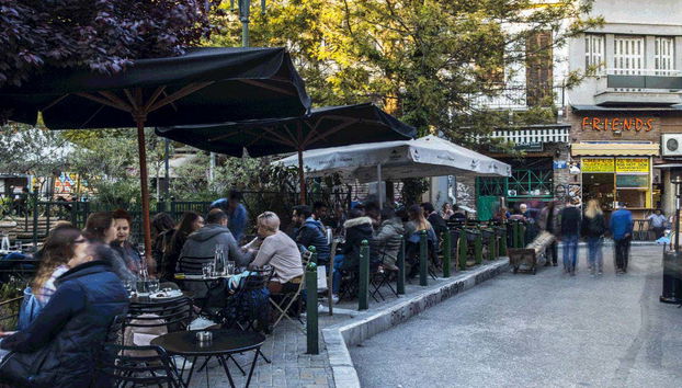 Cafés em Atenas