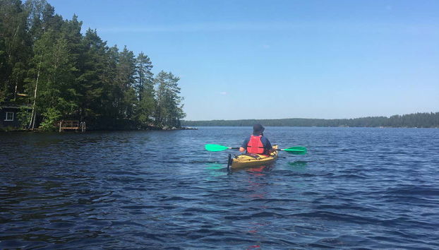 Tour en kayak por Tampere - Foto 5, Disfrutando del tour en kayak por Tampere