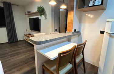 Apto Conforto Av Rio Verde C Ar Cond Wi-Fi garagem - Foto 34